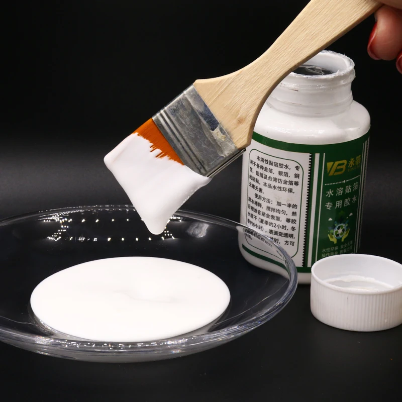 100ml Gilding Glue For Gold Leaf Foil Waterbased Glue For Gold Foil