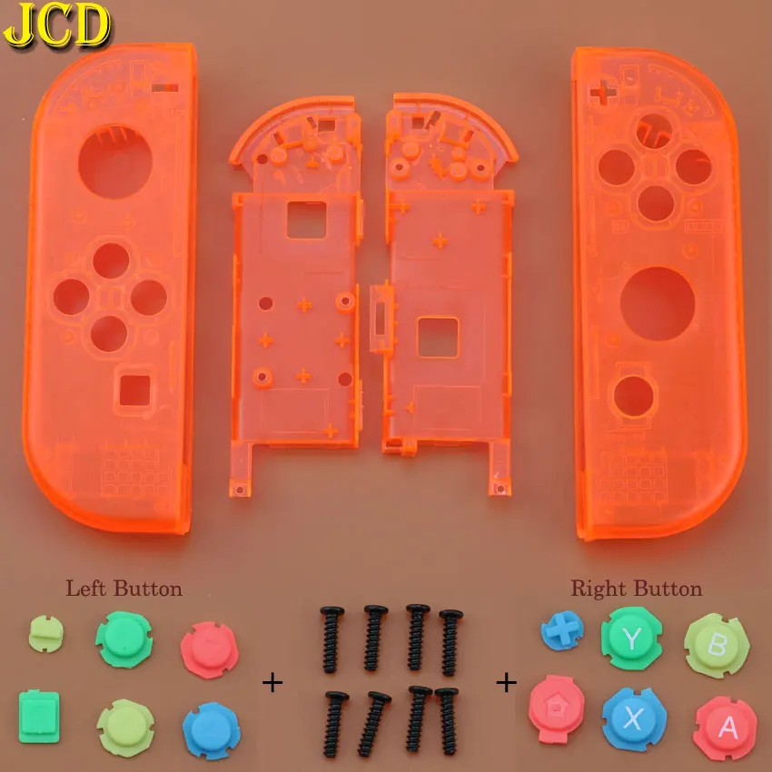 JCD с инструментами корпус оболочка Крышка для переключателя shand NS Joy-Con контроллер защитный чехол W/ABXY Кнопка D-Pad для NX Joy Con