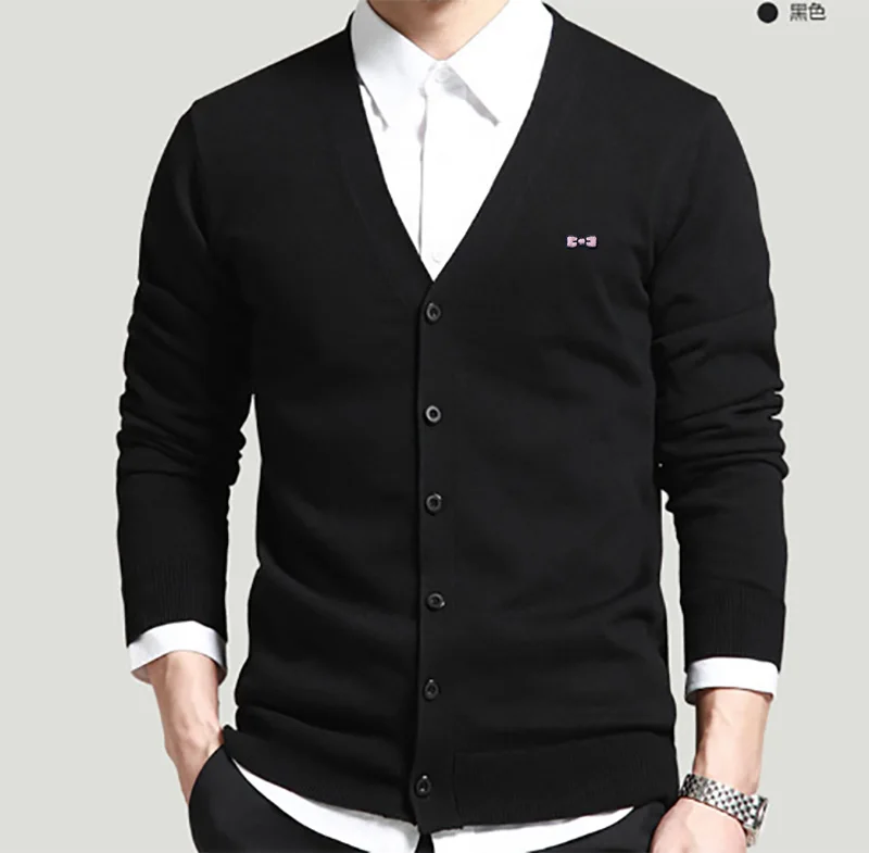 Chaqueta de estilo clásico para hombre, suéter de eden faconnable de talla grande, Otoño e Invierno