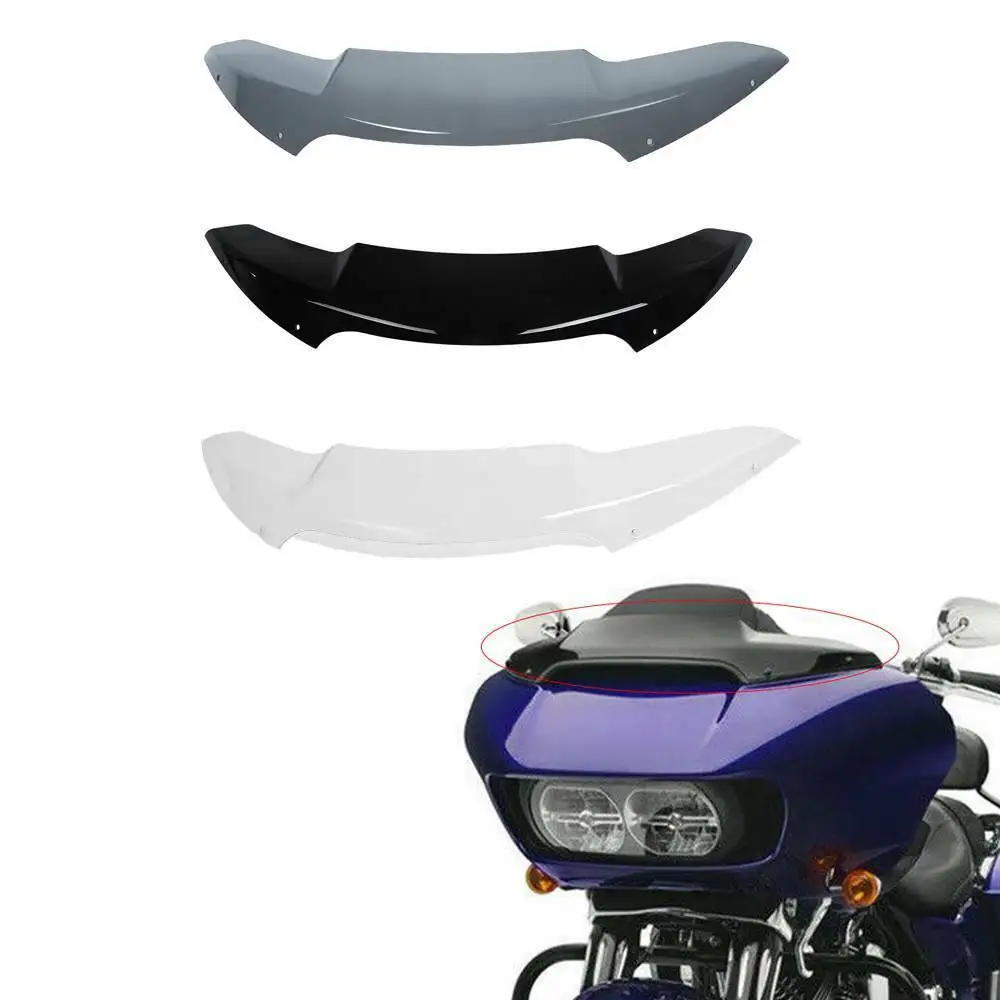 Motorcycle 4 5 Flare Windshield Windscreen For Harley Road Glide Fltru Fltrxs 15 Windscreens Wind Deflectors Aliexpress