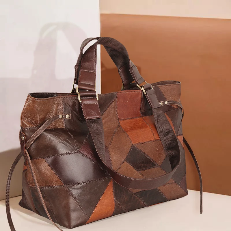 Cobbler Legend Big Bag for Women 2023 Genuine Leather Shoulder Bag Vintage Fashion Female Luxury Handbag Bags Designer New Totes