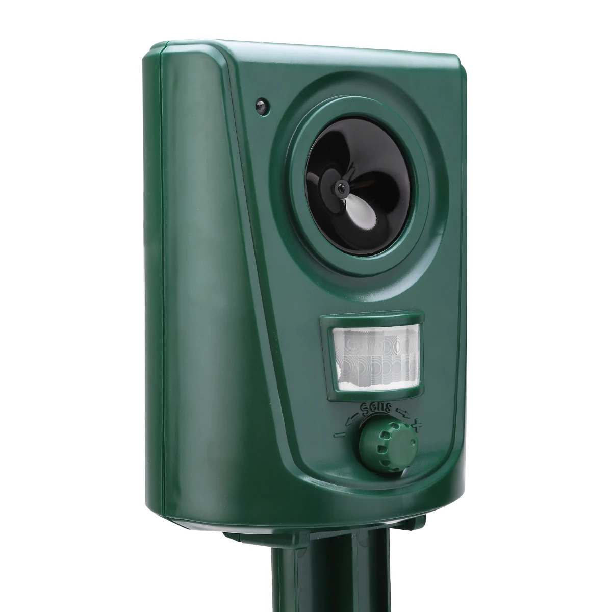 Outdoor Ultrasonic Pest Repeller Waterproof Ground Spike Animal Pest Mouse Repeller PIR Sensor Garden Bird Cat Dog Fox Repellent