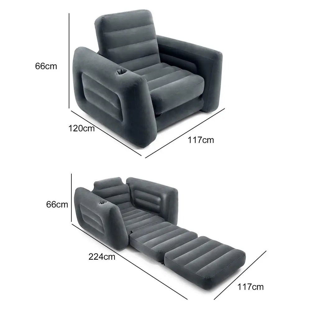 

Multi Folding Inflatable Sofa Home Thick Air Sofa For Indoor Outdoor Sofa Folding Lazy Sofa Thick Inflatable Sofa Chair Sleeper