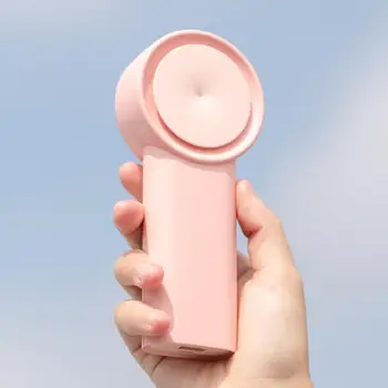 

Portable Handheld USB Rechargeable Bladeless Phone Charging Cooling Fan Cooler 2020