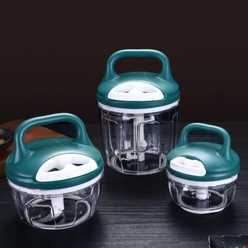 

Multifunction Meat Grinder Manual Vegatable Grinder Mincer Blender Mixer Manual Fruit Chopper Hachoir Viande Food Cutter E5JRJ