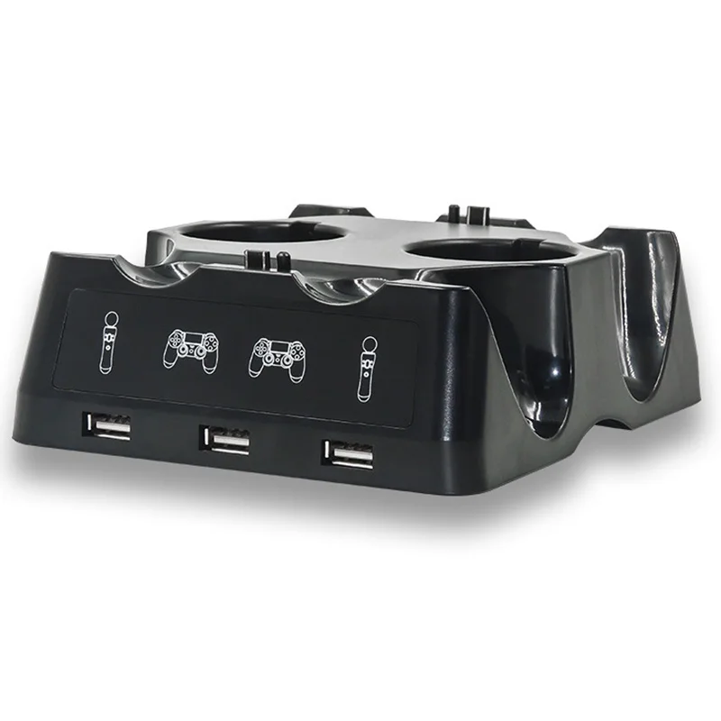 ABHU-4-In-1 зарядное устройство для Ps4/Ps Move/Ps Vr ручка зарядное устройство