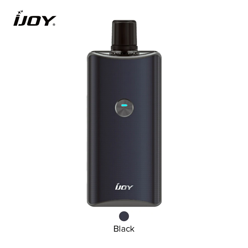 16 Вт IJOY Saturn Pod Комплект с 1100 мАч Vape Mod 3 мл SATURN картридж Топ заправка Танк VS Ijoy Neptune E сигареты - Цвет: Черный