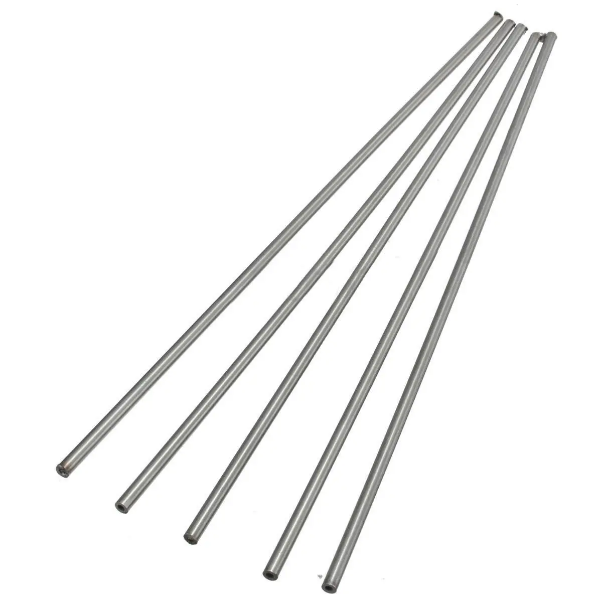 2pcs New 304 Stainless Seamless Steel Capillary Tube 5mm OD 3mm ID 250mm Length