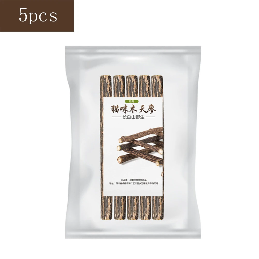 3510pcs Natural Catnip Pet Cat Molar Toothpaste Stick Matatabi Actinidia Fruit Silvervine Cat Snacks Sticks Pet Cleaning Teeth (15)