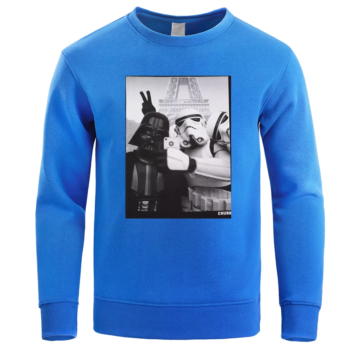 Звездные войны Дарт худи Вейдер для мужчин s Selfie Штурмовик Забавный пуловер Толстовка мужская зимняя Флисовая теплая Толстовка Crewneck