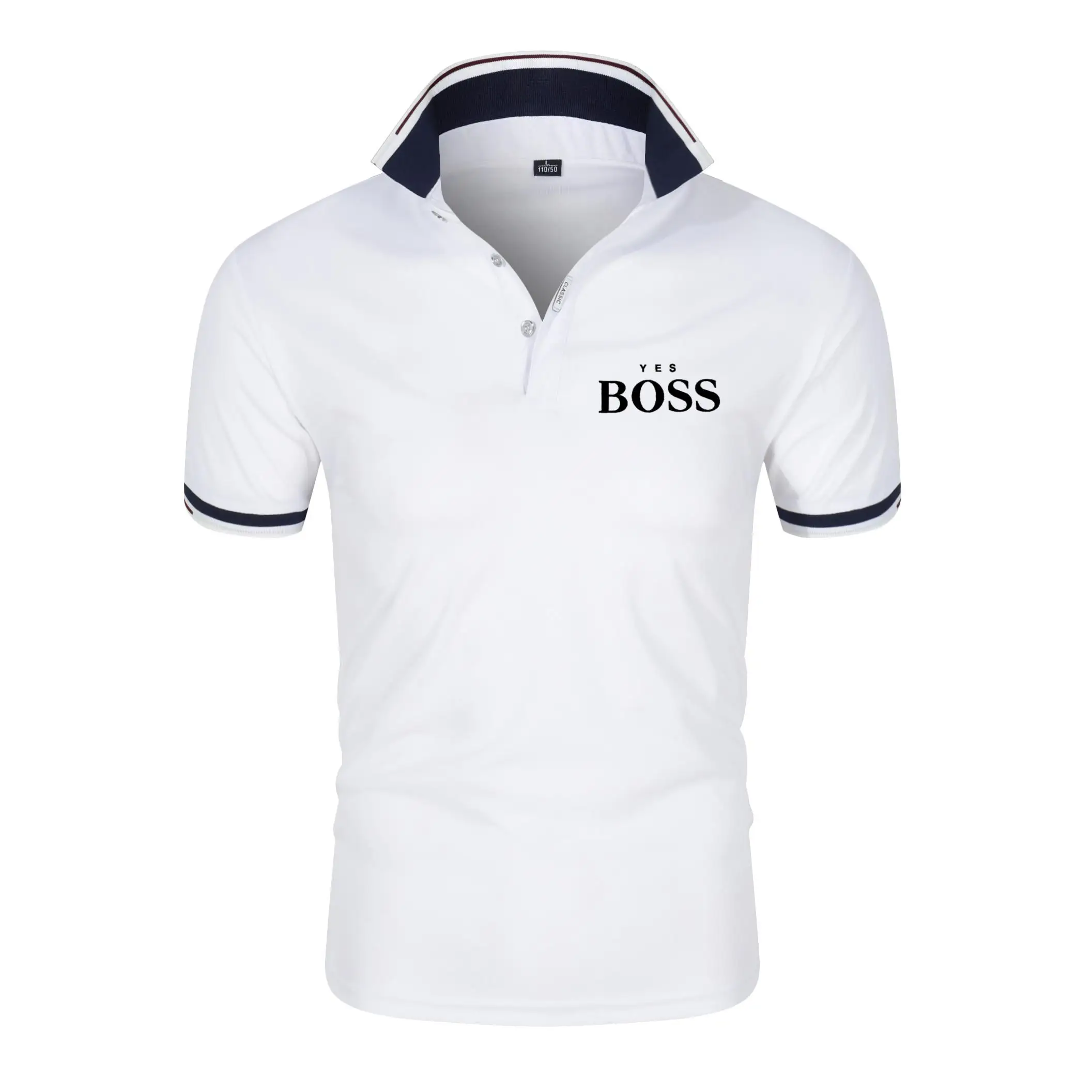 Новые мужские JA BOSS весна/лето поло рубашка на каждый день спортивные