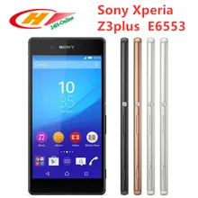 Мобильный телефон sony Xperia Z3+ Z3 Plus E6553 с одной sim-картой LTE 5,2in3gb ram 32GB rom Octacore NFC Восстановленный