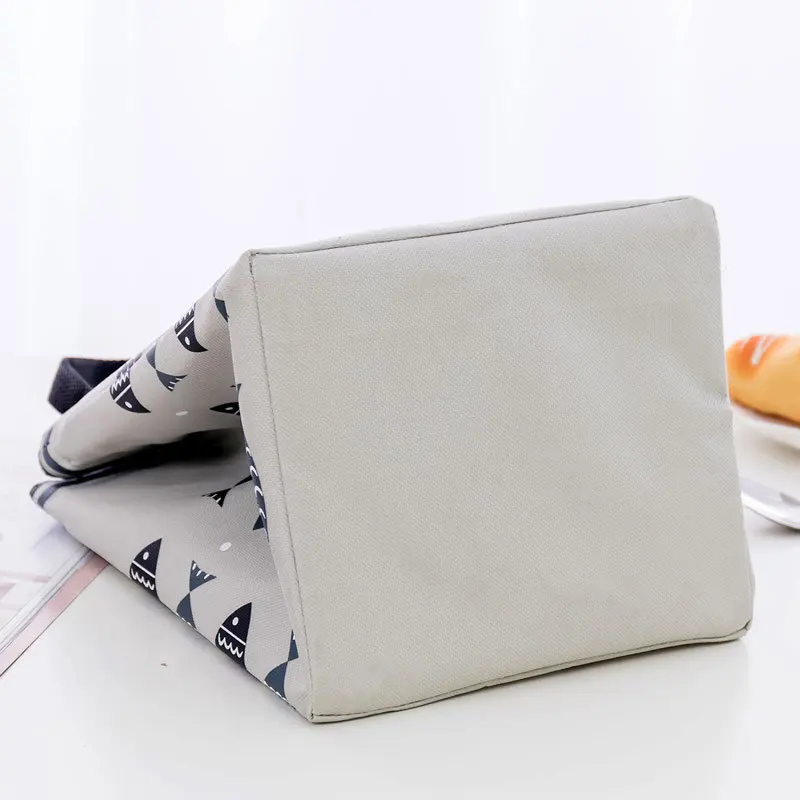 Сумки Bento Box сумка рыба Музыка небо изолированный мешок Открытый пикника герметизирующий холодный изоляция свежесть льда пакет ланч B