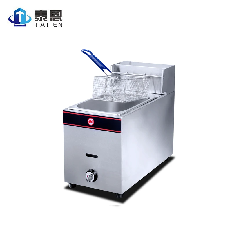 

Home or Restaurant Commercial Kitchen LPG Gas Deep Fryer with Temperature Control
