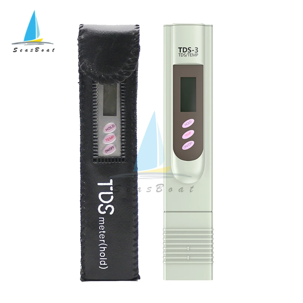 

Portable Pen Portable Digital Water Meter Filter Measuring Water Quality Purity Tester TDS Meter with Leather Case