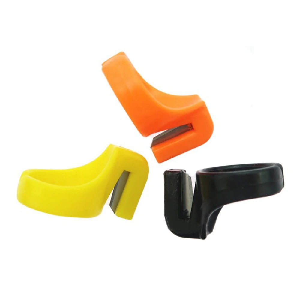 

3PCS/set New Finger Blade Needle Craft Home Plastic Thimble Sewing Ring Thread Cutter DIY Household Sewing Machine Accessory