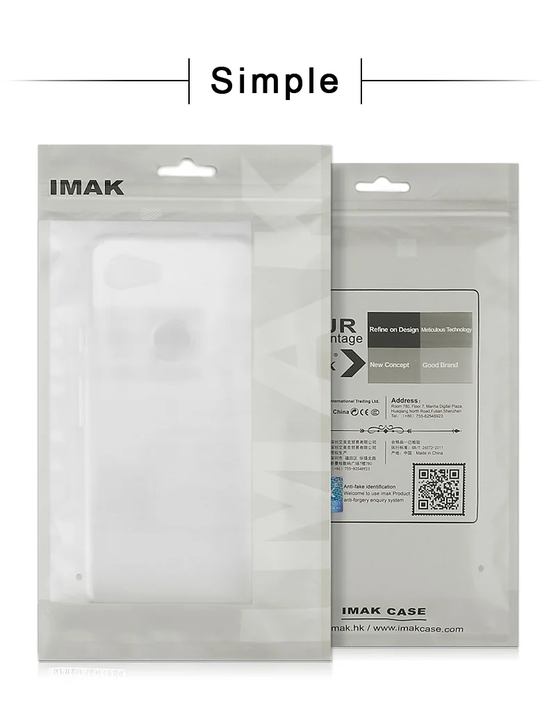 Мягкий прозрачный чехол IMAK из ТПУ s для Oneplus 7T 7T Pro, прозрачный чехол для телефона, силиконовая задняя крышка, полная защита, силиконовый чехол
