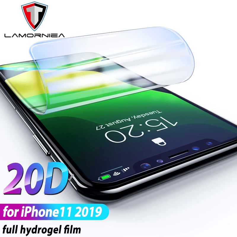 

Front+Back Soft Hydrogel Film Protector for iPhone 11 Pro Max XR XS Max Film Protective Phone Film for iPhone 11 Pro Max XS Max
