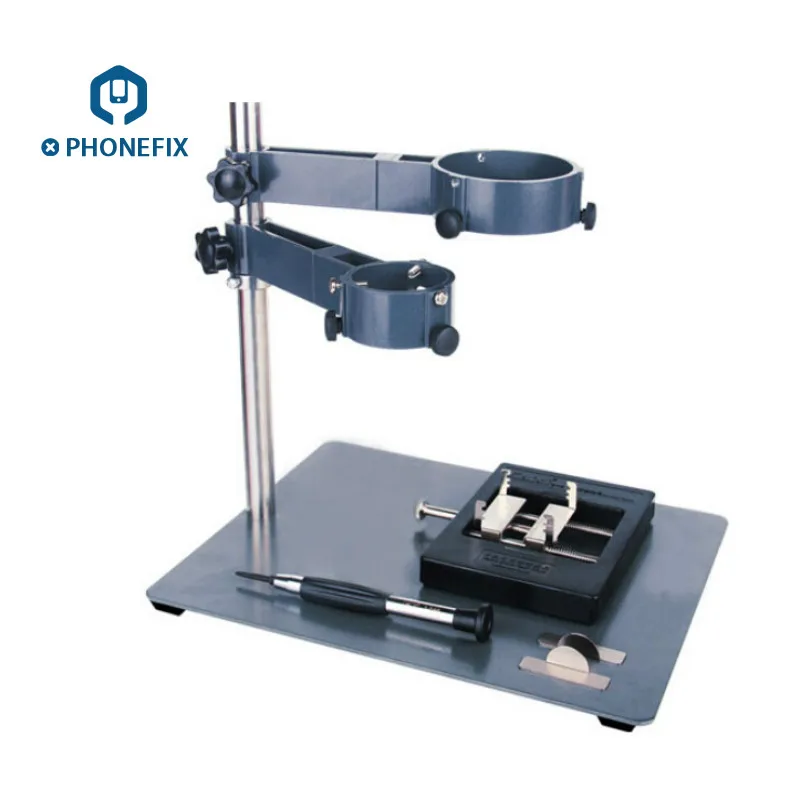 

Soldering Station Metal Shelving Bracket BGA Hot Air Gun Rework Reballing Station For Phone Circuit Board Repair Platform