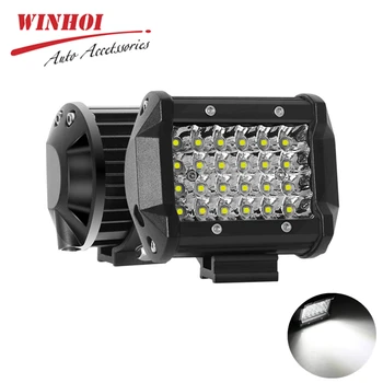 

4" 72W LED Work Light Combo Waterproof Universal for 12V Truck SUV ATV Spot Flood Offroad Driving Light Car Work Lights Tractor