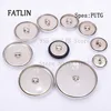 100Sets 20L-60L Iron back bottom PU Fabric Covered Buttons Scrapbooking Covered Round Combined  Buttons For DIY Sofa Accessories 1