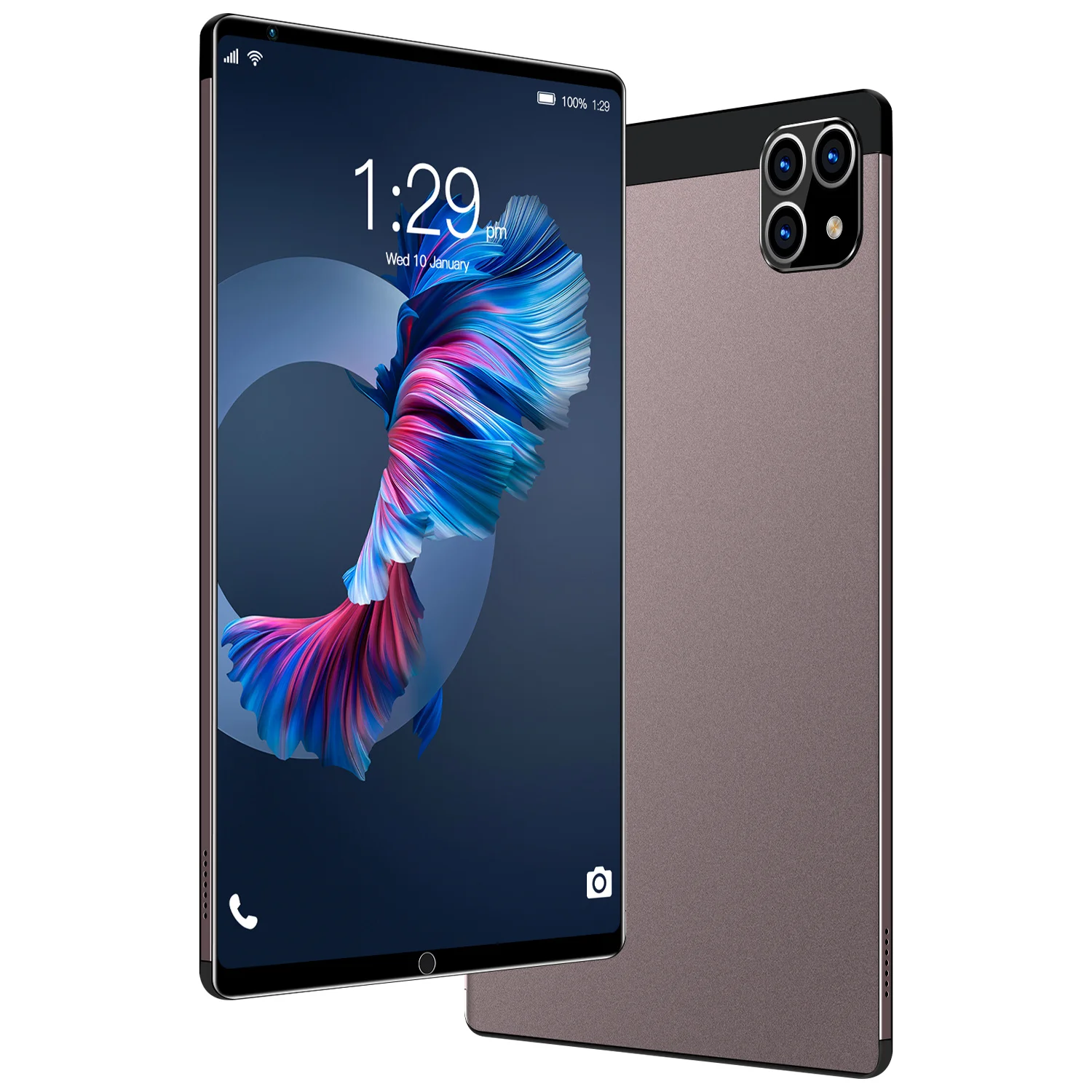 2021 New 8 inch 8GB 128GB Tablet 10 Core Android 9.0 WiFi PC Dual SIM Camera Bluetooth 4G Call Phone | Мобильные телефоны и