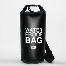 Outdoor Dry Bag Trekking Mobile Phone Clothes Storage Seaside Swimming Waterproof Bucket Bag Shoulder Strap Beach Bag Pool X405A