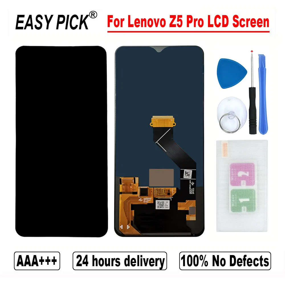 Для Lenovo Z5 Pro L78031 ЖК-дисплей сенсорный экран дигитайзер сборка бесплатные