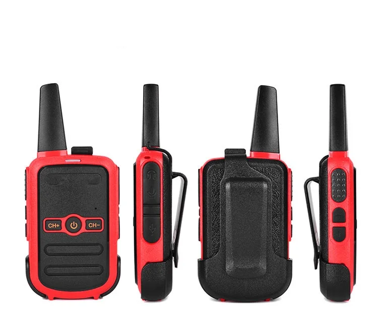 2 шт Мини иди и болтай Walkie Talkie Two way Радио с 3 Каналы переключатель FRS 5 км внутренней двухсторонней Портативный сканирования монитор Любительское радио, Си-Би радиосвязь