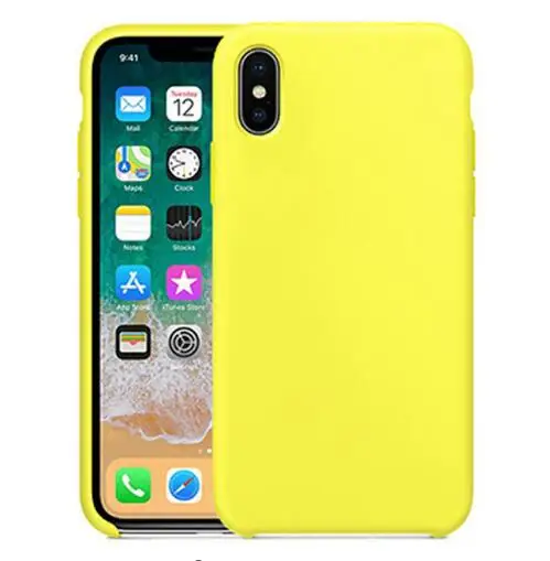 Силиконовый чехол для iPhone 7 8 6 6s Plus, жидкий силиконовый чехол, чехол для iPhone X Xs 11 Pro Max XR - Цвет: Flash