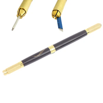 

Double Head Eyebrow Tattoo Pen Microblading Permanent 3D Embroidered Eyebrow Cosmetic Tool Hot