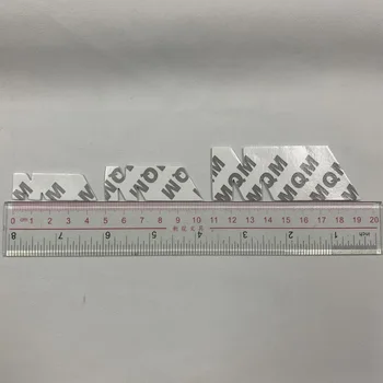 

2x pieces Metal logo Stickers Black M ///M Car Silver emblem Styling badge decals 3D Sticker for Bmw M