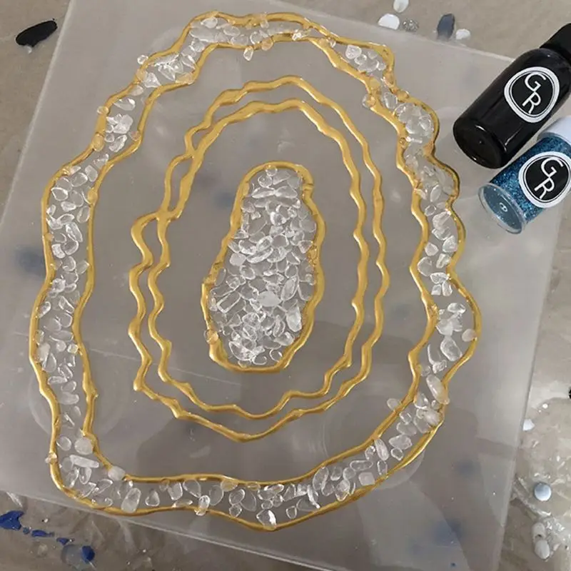 30G Resin Art Ink Diffusion Pigment Outline Drawing Paste Resin Jewelry Making 649D