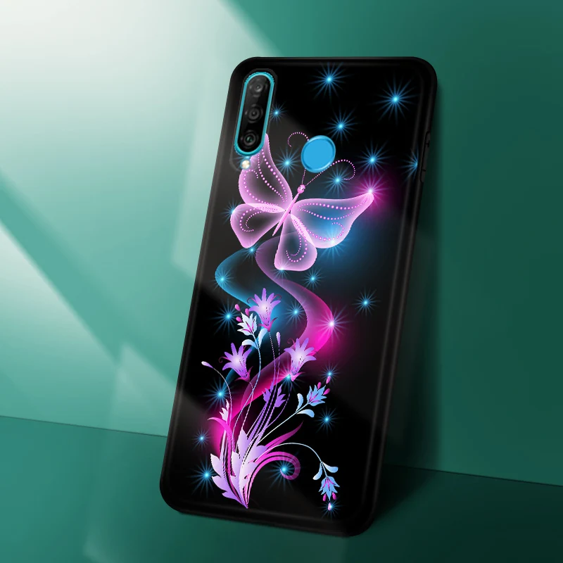 Силиконовый телефон для Huawei P Smart 2018 2019 2020 Z P30 Pro P40 Lite E P9 Plus Силиконовая задняя