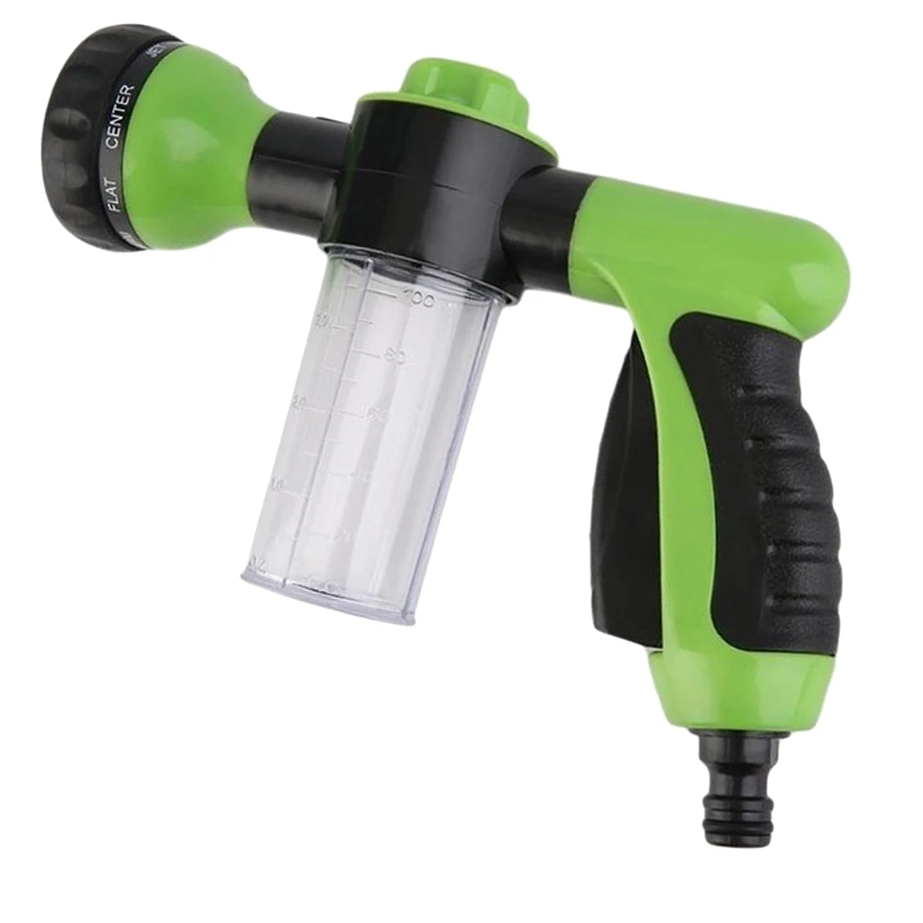Car High Pressure Water Gun Watering 8 Adjustable Car Foam Sprayer Pot Sprayer Watering Sprinkler Tool Pet Shower Household