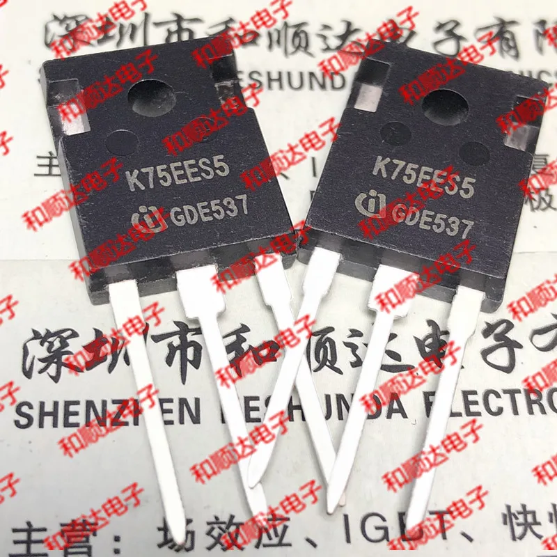 5 шт./лот K75EES5 IKW75N65ES5-247 650V 75A