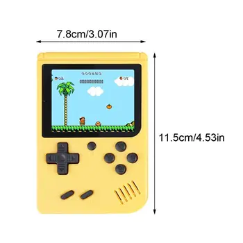 

RS-6A 3.0\" Screen Mini Pocket Handheld Game Console 500 Retro Games Player Gifts G6DD