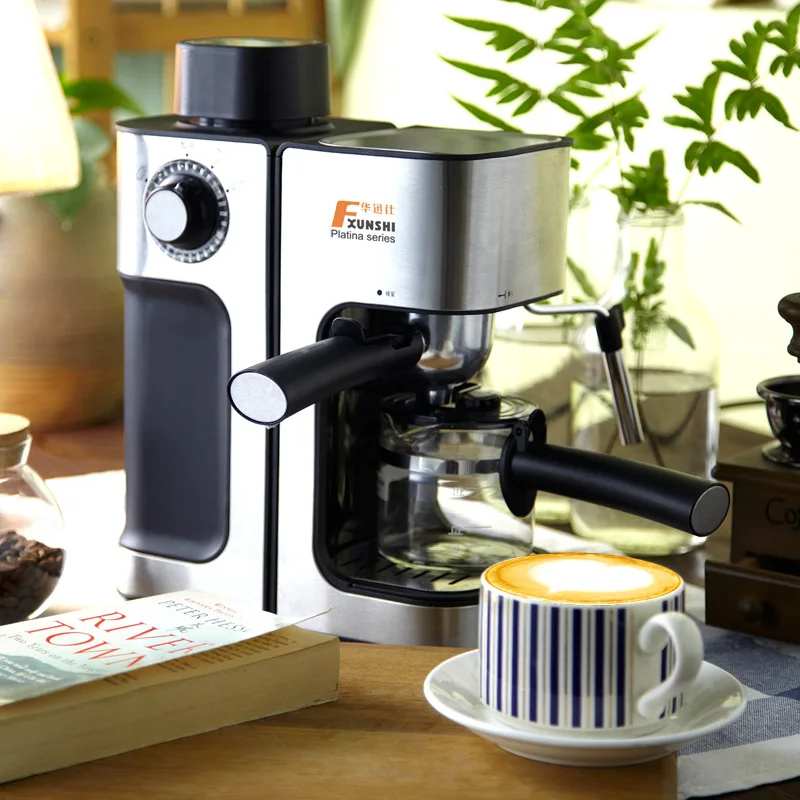 

MINI Espresso coffee Steam milk foam bubble machine semi-Automatic Multifunction Cappuccino cafe Coffee Maker Italian 5Bar