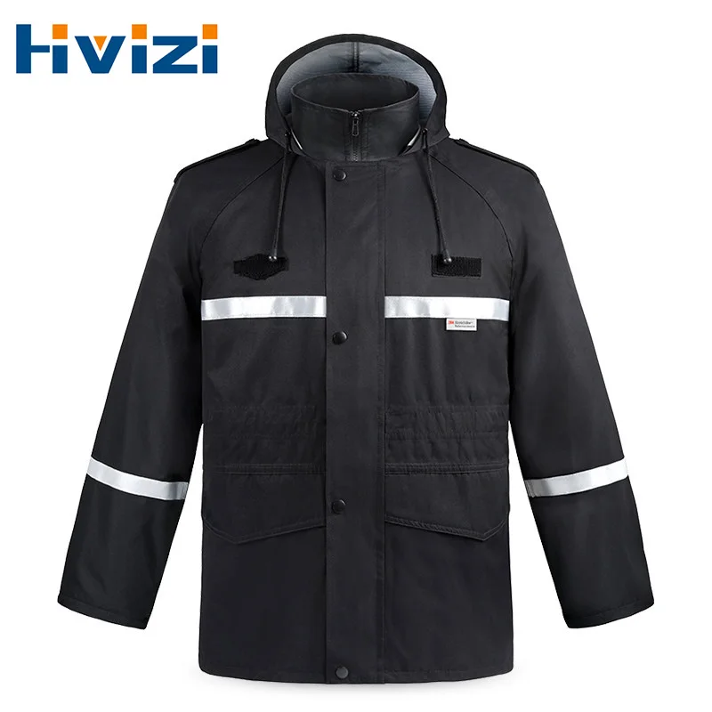 Hi Vis Rain Jacket and Pants for Men 