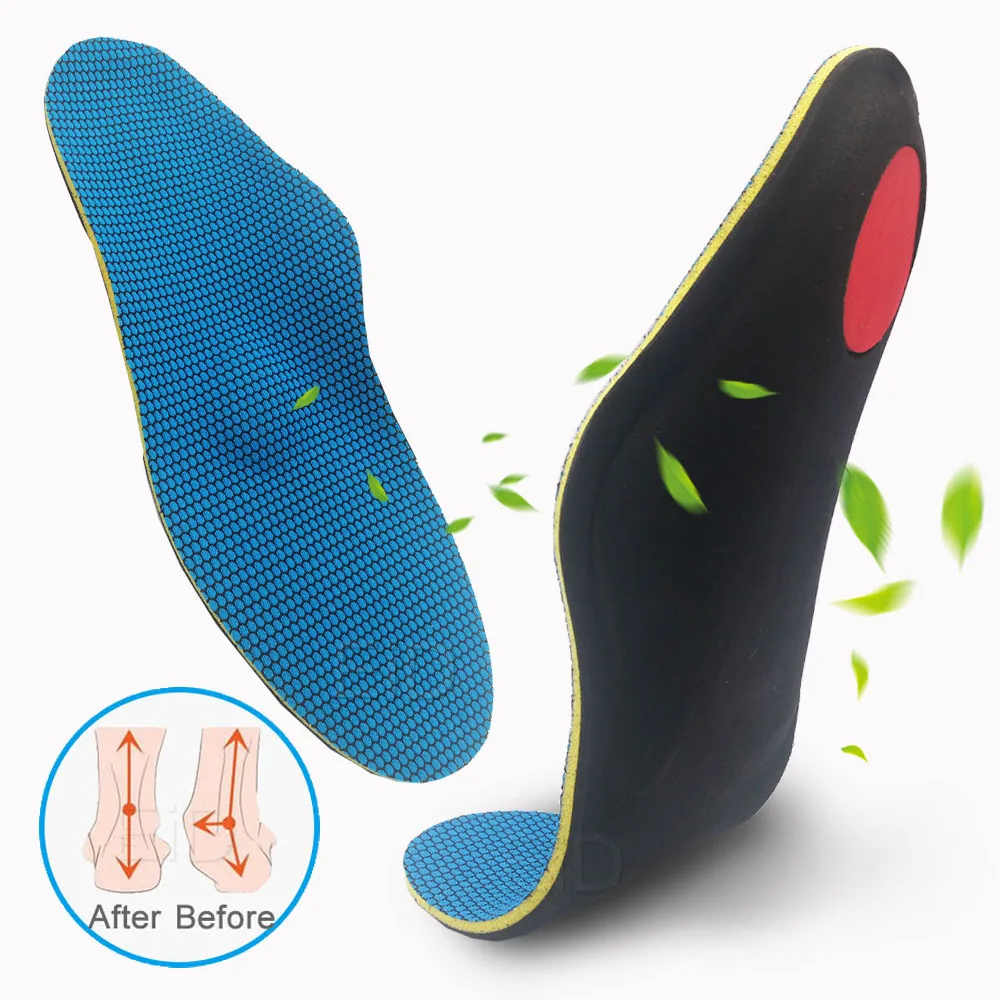 Orthopedic Insoles Orthotics Flat Foot Sole Pad For Women Shoes Insert Arch Support Pad For