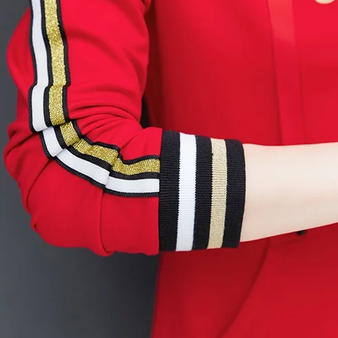 hooded autumn hoodies two-piece sets top and pants korean fashion clothing retro womens fall outfit matching korean style