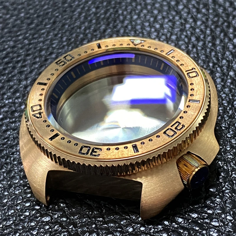 Cover Case Face Ring Insert Per Seiko Nh35A Nh36A Skx007 Dial Movement Watch Tin Bronze Bezel Accessori