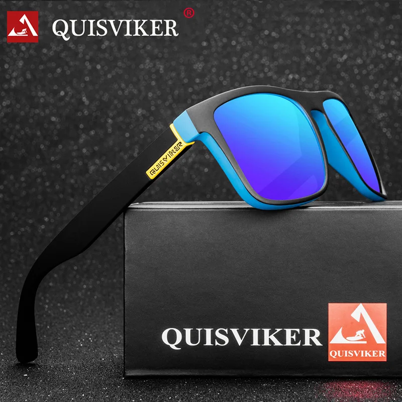 Skiing Eyewear Sunglasses Goggles Driving QUISVIKER Polarized Sport 10-Colors Hiking
