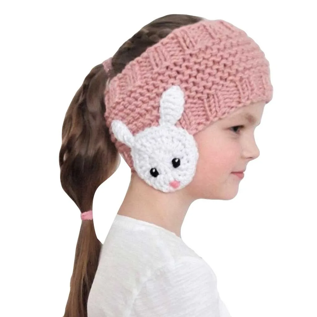 

Child Wool bonnets Knitted Ear Protection Baby Girls Hooded Caps gorros hombre invierno gorro invierno mujer gorros invierno