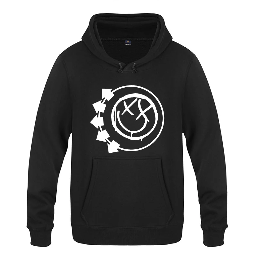 Толстовка с капюшоном BLINK 182 Rock Rap модная мужская толстовка длинным рукавом в
