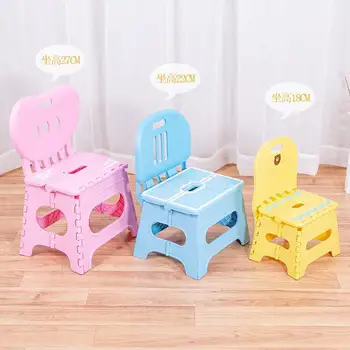 

Thickened Plastic Folding Bench Portable Creative Hand-held Bench Children's Bench Household Adult Short Bench