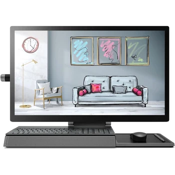 

Monoblock Lenovo Yoga A940-27ICB, 27 ", IPS, i5-8400, 8GB, 1TB HDD, 128GB SSD, Radeon RX 560, Windows 10 Home, F0E50005RK