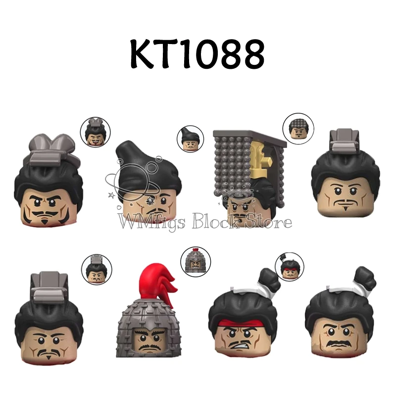 Исторические персонажи серии Qin Kingdom Kings оружие средневековые воины шлемы