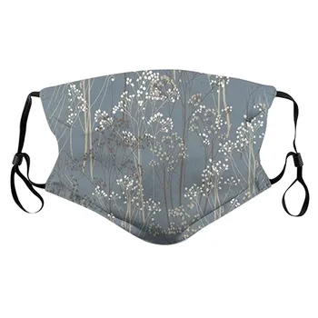 

Unisex Cotton Face Sheild Windproof Mouth-muffle Proof Thick Breathable Reusable Fashion Print Face Mask Maschere Mascherina