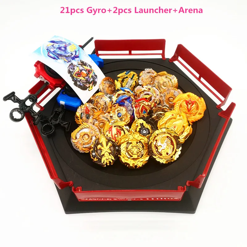 Beyblade GT Burst Arena, волчок, металлический бой, Bey blade, металлический бэйблэйд, стадион, детские подарки, классическая игрушка для детей - Цвет: arena21pcs 1G